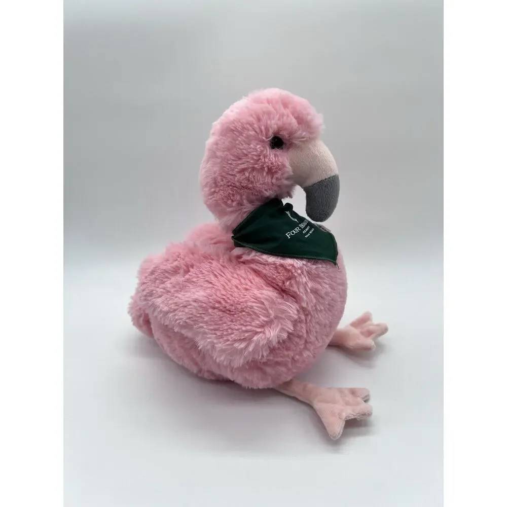 Douglas Leggie Flamingo Soft Plush Stuffed Animal Four Seasons Palm Beach 9”